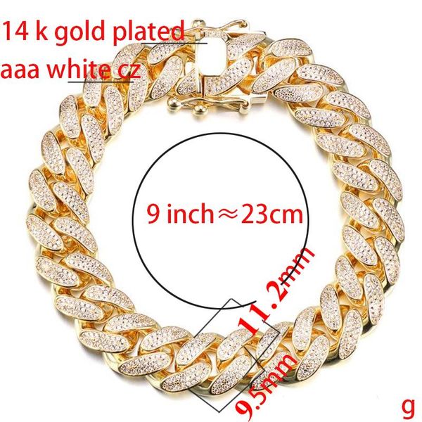 charm bracelets vanaxin men's trendy hip hop link bling zirconia copper rock jewelry iced out white zircon bracelet gift, Golden;silver
charm bracelets vanaxin men's trendy hip hop link bling zirconia copper rock jewelry iced out white zircon bracelet gift, Golden;silver