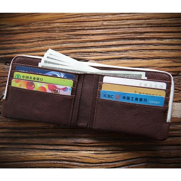 sell men leather short wallet id holder vintage bifold pocket change coin business purse wallets, Red;black
sell men leather short wallet id holder vintage bifold pocket change coin business purse wallets, Red;black