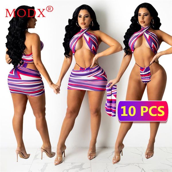 women's swimwear bulk items wholesale lots striped bikinis set halter backless crop & short cover up skirt three piece women m7037, White;black
women's swimwear bulk items wholesale lots striped bikinis set halter backless crop & short cover up skirt three piece women m7037, White;black