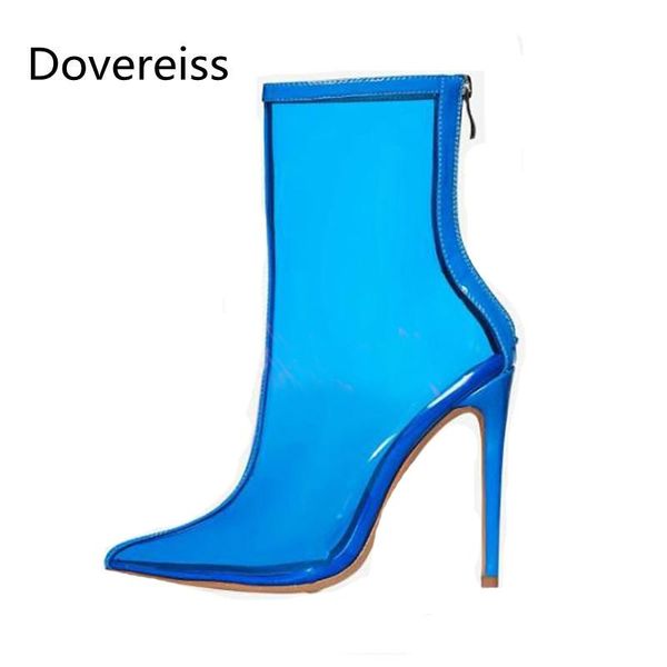boots dovereiss fashion sandalias mujer summer pointed toe pure colorpvc jelly shoes consice stilettos heels back zipper big size 48, Black
boots dovereiss fashion sandalias mujer summer pointed toe pure colorpvc jelly shoes consice stilettos heels back zipper big size 48, Black