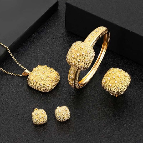 earrings & necklace zlxgirl jewelry nigerian mother gold pendant bracelet ring set high-end wedding dubai sets, Silver
earrings & necklace zlxgirl jewelry nigerian mother gold pendant bracelet ring set high-end wedding dubai sets, Silver