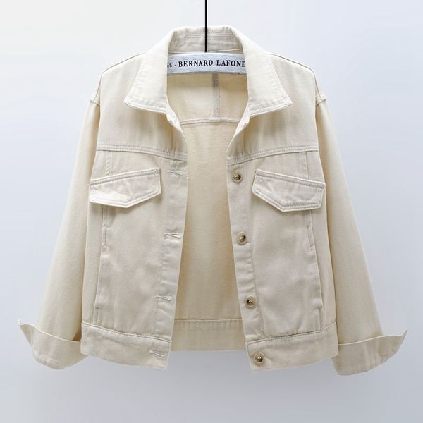 women's jackets korean fashion batwing sleeve short denim women loose outerwear chaqueta mujer harajuku beige jeans jacket coat fe, Black;brown
women's jackets korean fashion batwing sleeve short denim women loose outerwear chaqueta mujer harajuku beige jeans jacket coat fe, Black;brown