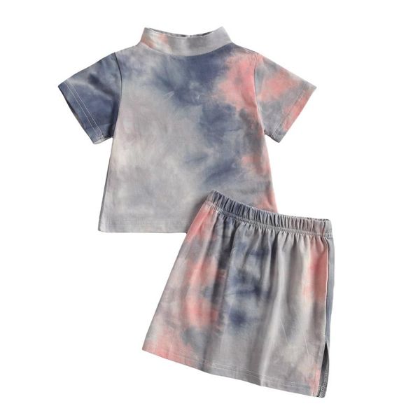clothing sets kids girls fashion 2-piece outfit set short sleeve tie-dye t-shirt+skirt for children baby 2-7y, White
clothing sets kids girls fashion 2-piece outfit set short sleeve tie-dye t-shirt+skirt for children baby 2-7y, White