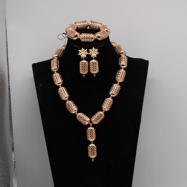 earrings & necklace luxury gold african jewelry sets bridal copper charms beaded set women various styles abh877, Silver
earrings & necklace luxury gold african jewelry sets bridal copper charms beaded set women various styles abh877, Silver
