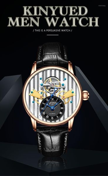 wristwatches kinyued luxury fashion classic leather waterproof men's business casual watch brand transparent mechanical spo, Slivery;brown
wristwatches kinyued luxury fashion classic leather waterproof men's business casual watch brand transparent mechanical spo, Slivery;brown