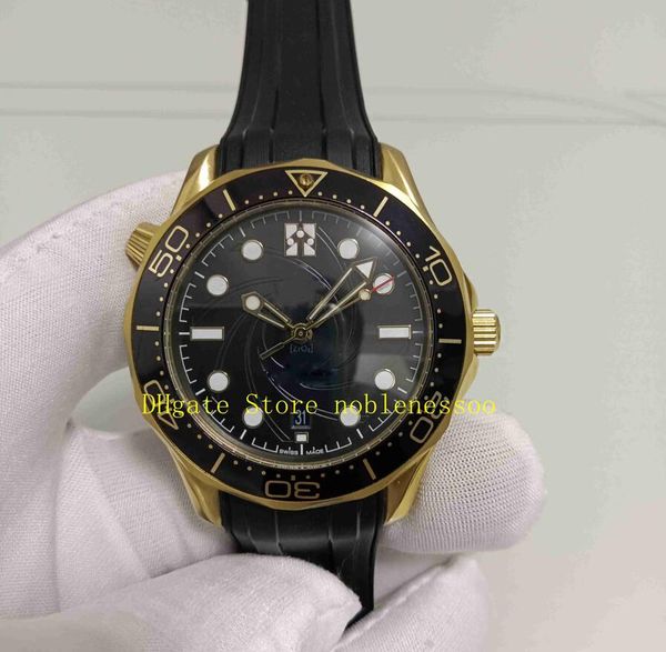 real p men's 007 watch mens 42mm 300m on her majesty's secret service 50th anniversary yellow gold black dial automatic mechanical, Slivery;brown
real p men's 007 watch mens 42mm 300m on her majesty's secret service 50th anniversary yellow gold black dial automatic mechanical, Slivery;brown