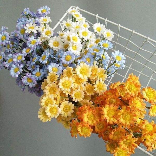 decorative flowers & wreaths artificial daisy silk fake chamomile stamen small for wedding home table decor
decorative flowers & wreaths artificial daisy silk fake chamomile stamen small for wedding home table decor