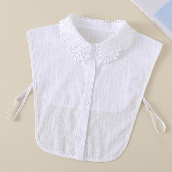 bow ties white woman shirt half blouse embroidery faux cols fake collar ladies solid color detachable collars removable false, Black;gray
bow ties white woman shirt half blouse embroidery faux cols fake collar ladies solid color detachable collars removable false, Black;gray