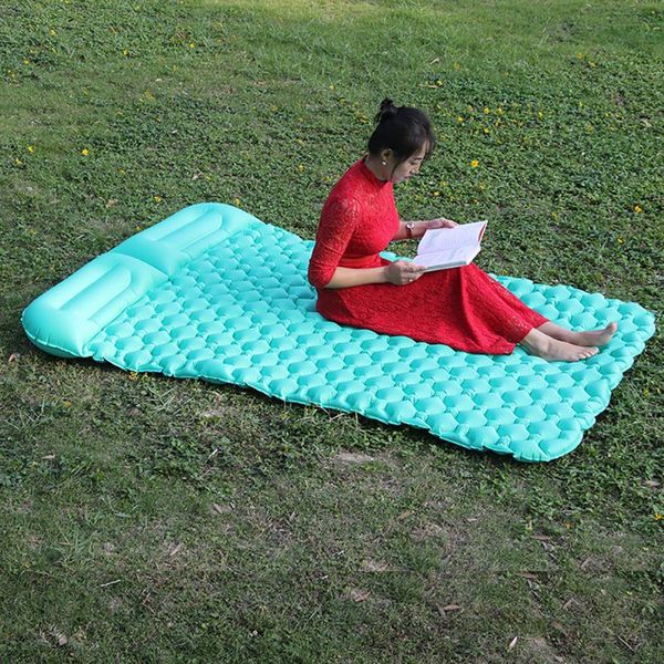 outdoor camp air mattress sleeping mat with pillow travel cushion folding bed portable pad foot inflatable pads
outdoor camp air mattress sleeping mat with pillow travel cushion folding bed portable pad foot inflatable pads