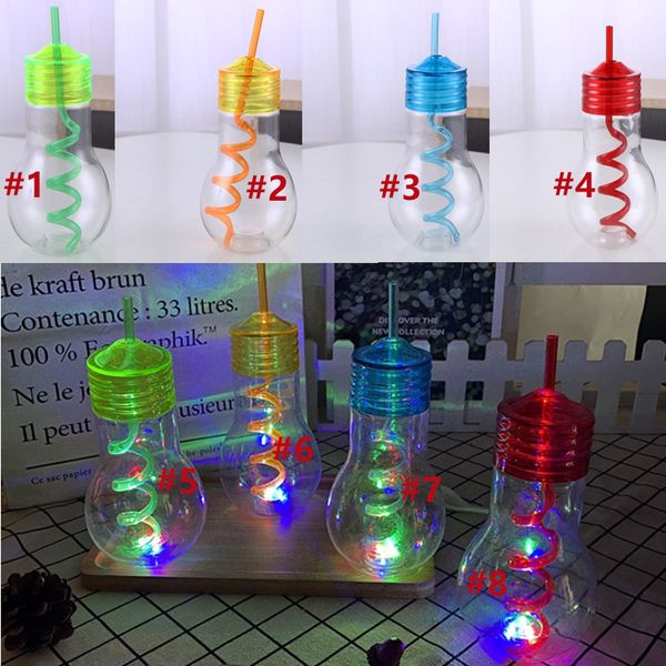 glowing disposable plastic straw cups creative light bulb beverage cup milk tea mugs children gifts kts76
glowing disposable plastic straw cups creative light bulb beverage cup milk tea mugs children gifts kts76