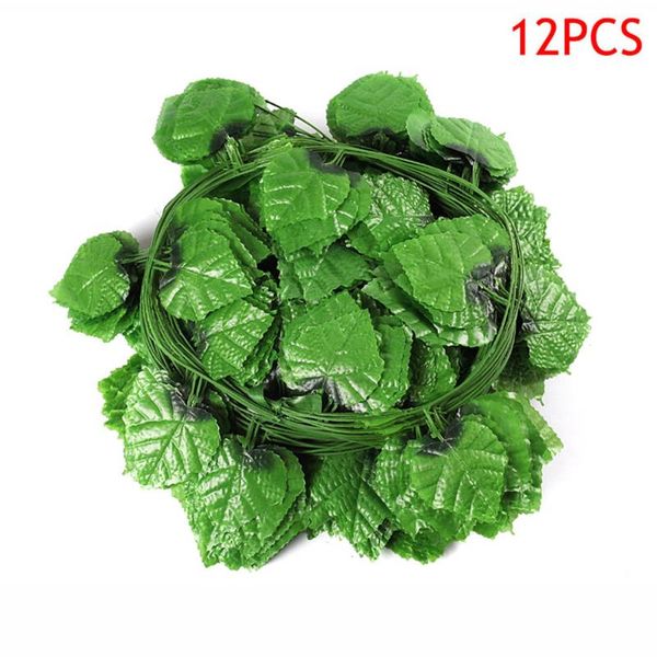 decorative flowers & wreaths 12 pcs 2m artificial hanging vine plant leaves plastic home garden wall wedding decoration lks99
decorative flowers & wreaths 12 pcs 2m artificial hanging vine plant leaves plastic home garden wall wedding decoration lks99