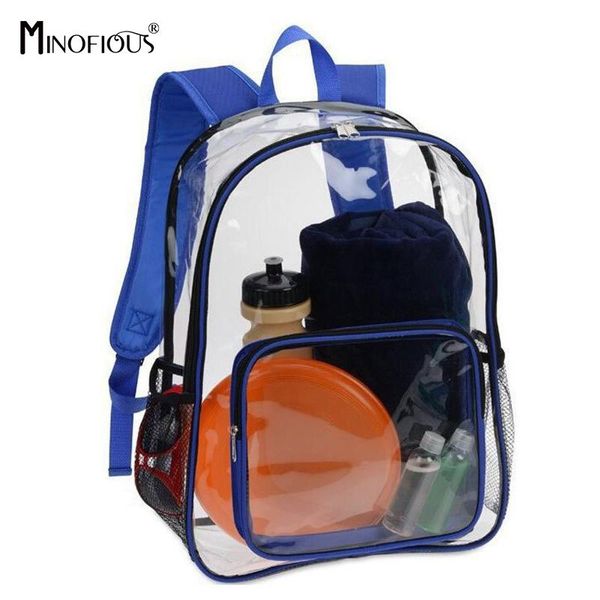backpack pvc waterproof transparent school bag see through backpacks large capacity 2021 solid travel pack
backpack pvc waterproof transparent school bag see through backpacks large capacity 2021 solid travel pack