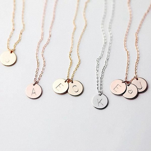 26 letters initial necklace silver gold color disc necklace alphabet women kolye collier friends family letter necklace jewelry rra2085, Red;brown
26 letters initial necklace silver gold color disc necklace alphabet women kolye collier friends family letter necklace jewelry rra2085, Red;brown
