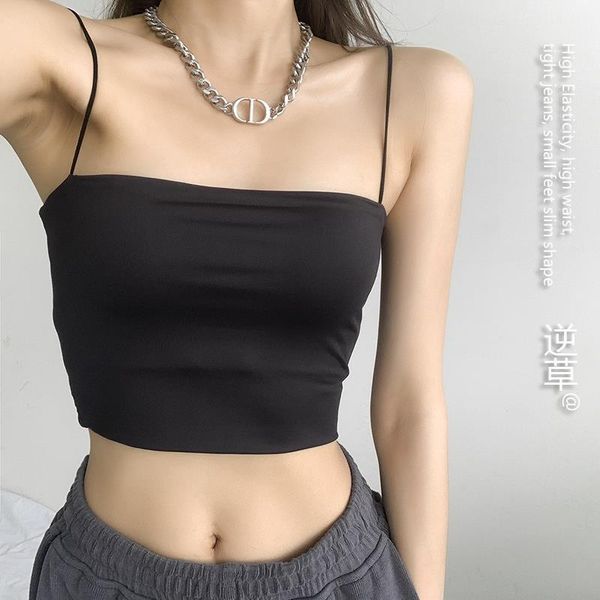 ice silk oil painting of girl beauty back camisole seamless underwired tube tube short type undershirt underwear for women, Black;white
ice silk oil painting of girl beauty back camisole seamless underwired tube tube short type undershirt underwear for women, Black;white