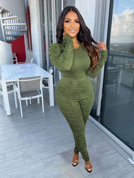 women's two piece pants rmsfe 2021 spring and autumn women wear solid color pleated long sleeve round neck fashion casual simple 2 set, White
women's two piece pants rmsfe 2021 spring and autumn women wear solid color pleated long sleeve round neck fashion casual simple 2 set, White