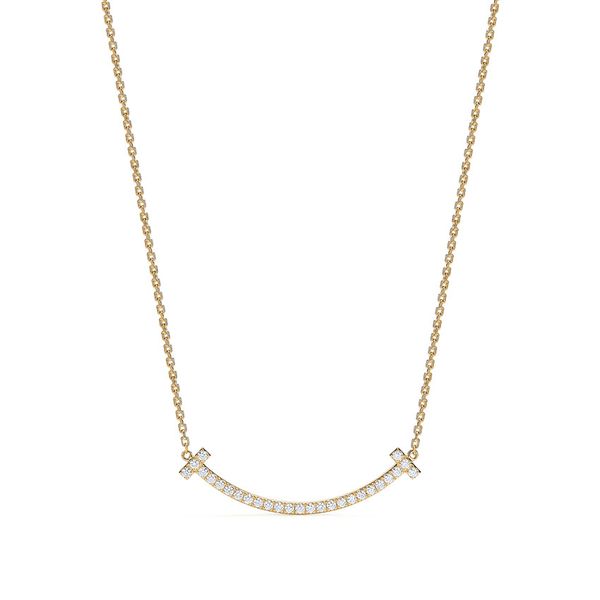 2021 trendy luxury brand original wedding couple medium zircon smile necklace and pendants for women sets, Silver
2021 trendy luxury brand original wedding couple medium zircon smile necklace and pendants for women sets, Silver