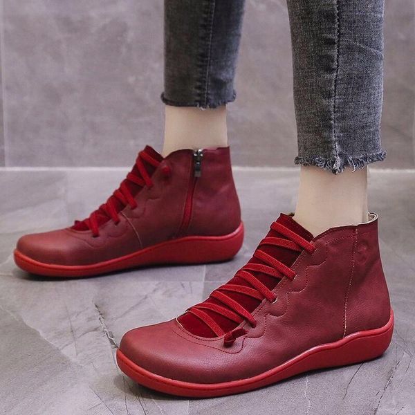 boots women winter snow genuine leather ankle spring flat shoes woman short vintage with fur 2021 for lace up, Black
boots women winter snow genuine leather ankle spring flat shoes woman short vintage with fur 2021 for lace up, Black