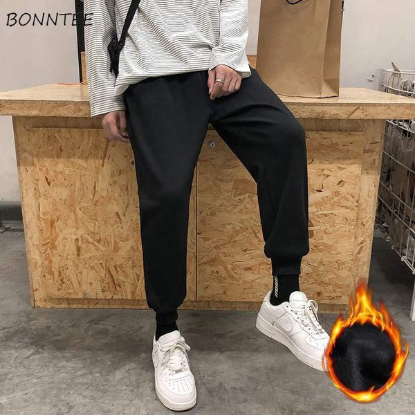 men's pants solid color casual men autumn winter thickening sweatpants warm soft males trousers korean fashion hombre, Black
men's pants solid color casual men autumn winter thickening sweatpants warm soft males trousers korean fashion hombre, Black