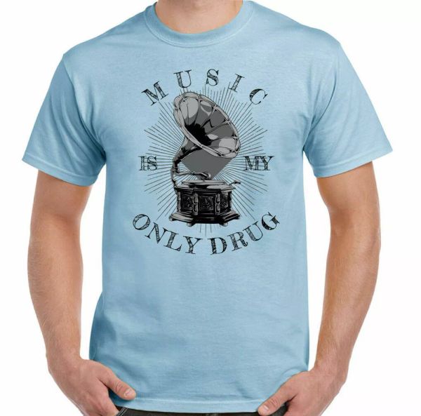 music is my only drug mens dance guitar raven rock n roll pop drum pvc, White;black
music is my only drug mens dance guitar raven rock n roll pop drum pvc, White;black