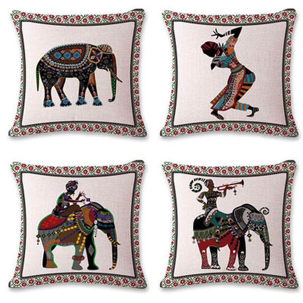 thai ethnic style linen pillowcover exotic peacock elephant pattern coffee shop cushion cover 45*45cm sofa pillowcase cushion/decorative pil
thai ethnic style linen pillowcover exotic peacock elephant pattern coffee shop cushion cover 45*45cm sofa pillowcase cushion/decorative pil