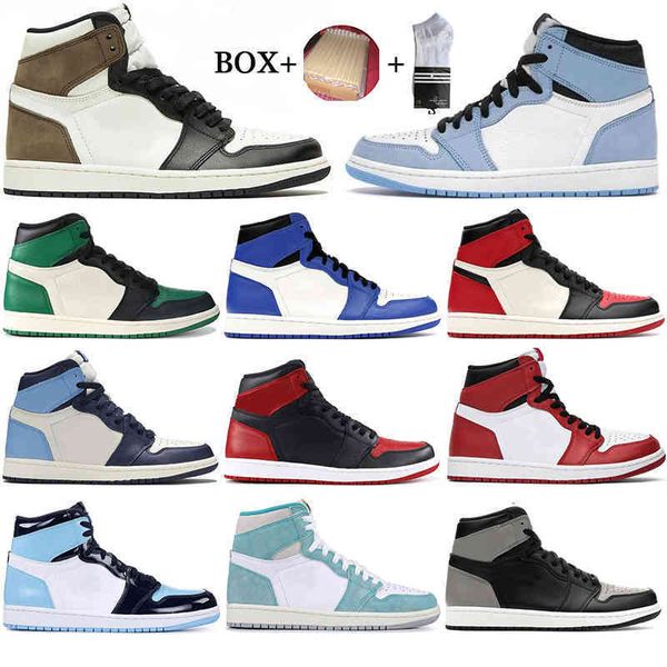 with box 2021 mens basketball shoes 1s 1 light smoke grey turbo green university blue unc shattered backboard mocha outdoor sport sneakersc7
with box 2021 mens basketball shoes 1s 1 light smoke grey turbo green university blue unc shattered backboard mocha outdoor sport sneakersc7