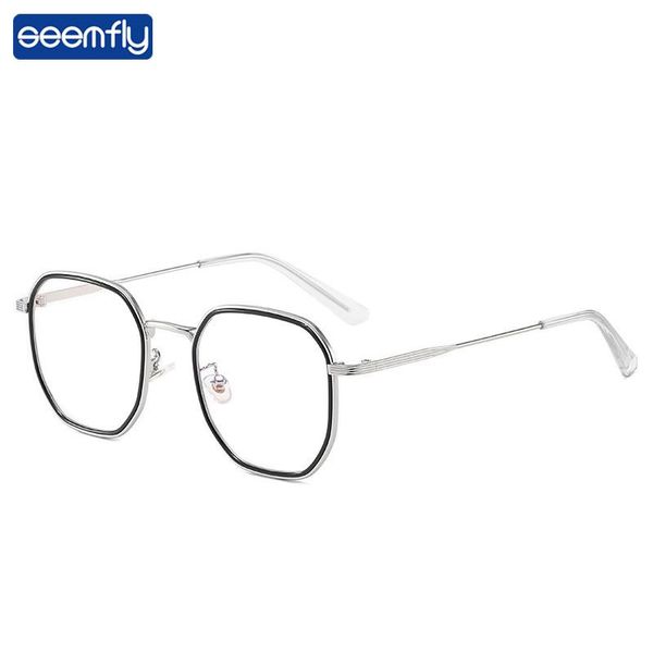 fashion sunglasses frames seemfly anti-blue light polygon frame tr90 glasses women&men retro thick optical computer eyeglasses, Black
fashion sunglasses frames seemfly anti-blue light polygon frame tr90 glasses women&men retro thick optical computer eyeglasses, Black