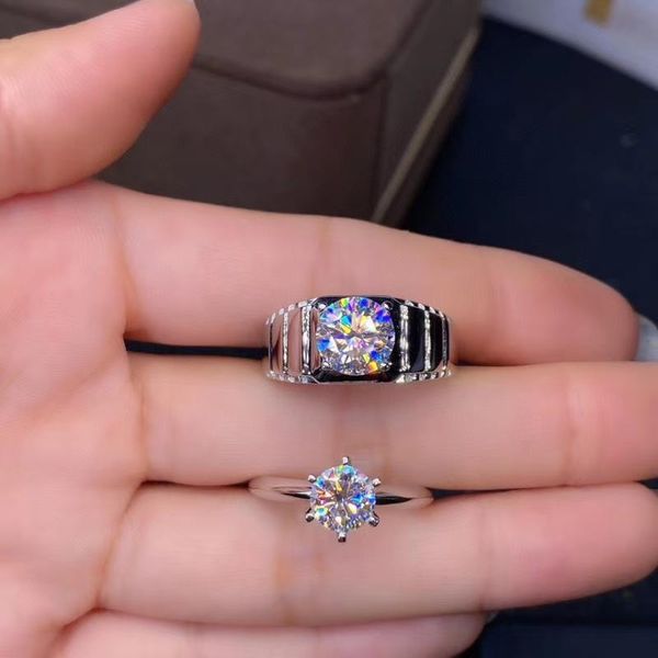 cluster rings 2 exquisite sparkling moissanite ring for men women valentine 925 sterling silver gift shiny better than diamond, Golden;silver
cluster rings 2 exquisite sparkling moissanite ring for men women valentine 925 sterling silver gift shiny better than diamond, Golden;silver