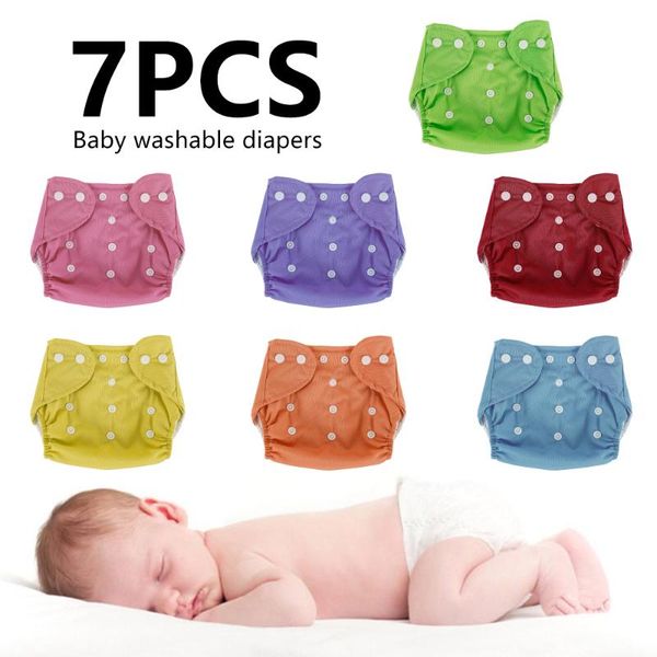 7pcs baby diapers washable reusable nappies grid/cotton training pant cloth diaper fraldas winter summer version
7pcs baby diapers washable reusable nappies grid/cotton training pant cloth diaper fraldas winter summer version