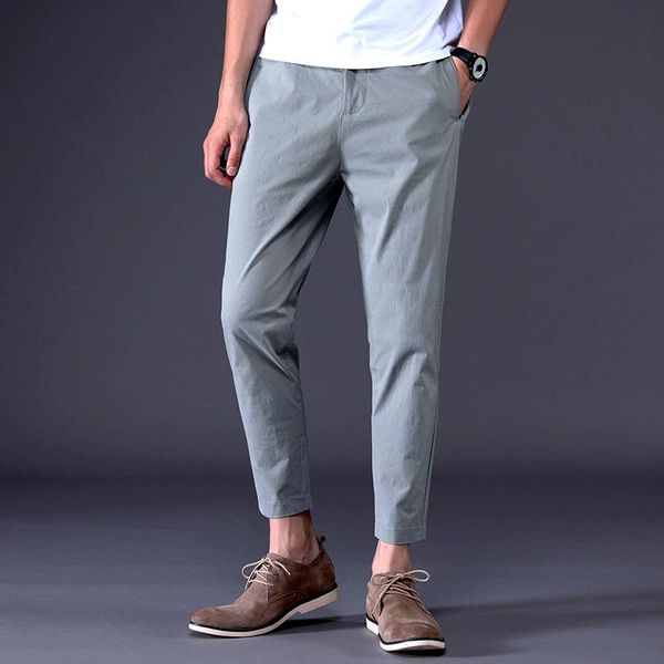 summer fashion casual korean version solid comfortable breathable suit pants for men men's, Black
summer fashion casual korean version solid comfortable breathable suit pants for men men's, Black