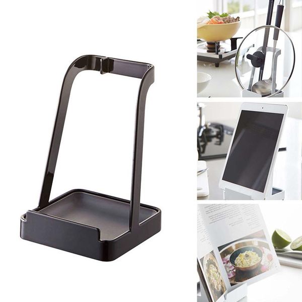 kitchen storage & organization rack stand spoon rests pot lid holder soup shelf home organizer tools black/white
kitchen storage & organization rack stand spoon rests pot lid holder soup shelf home organizer tools black/white