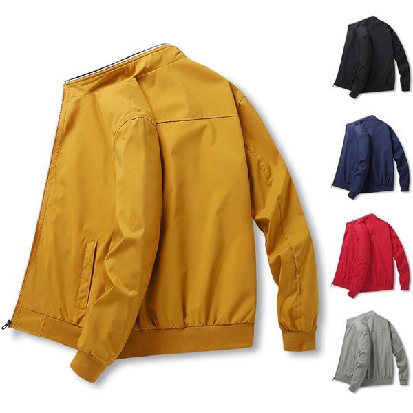 men's jackets yellow jacket for men spring long sleeve stand collar oversized coats xxxl zip up casual sports varsity boys, Black;brown
men's jackets yellow jacket for men spring long sleeve stand collar oversized coats xxxl zip up casual sports varsity boys, Black;brown