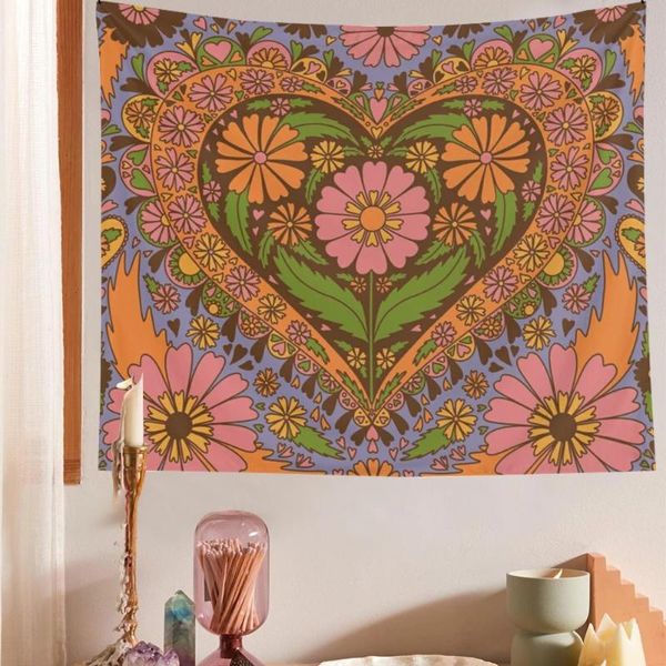 tapestries retro colorful heart-shaped flowers background wall decoration cartoon plant tapestry bedroom dormitory room
tapestries retro colorful heart-shaped flowers background wall decoration cartoon plant tapestry bedroom dormitory room
