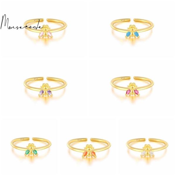 cluster rings morse silver 925 color bee for women jewelry finger ring birthday friendship gifts anillos hand accessories, Golden;silver
cluster rings morse silver 925 color bee for women jewelry finger ring birthday friendship gifts anillos hand accessories, Golden;silver