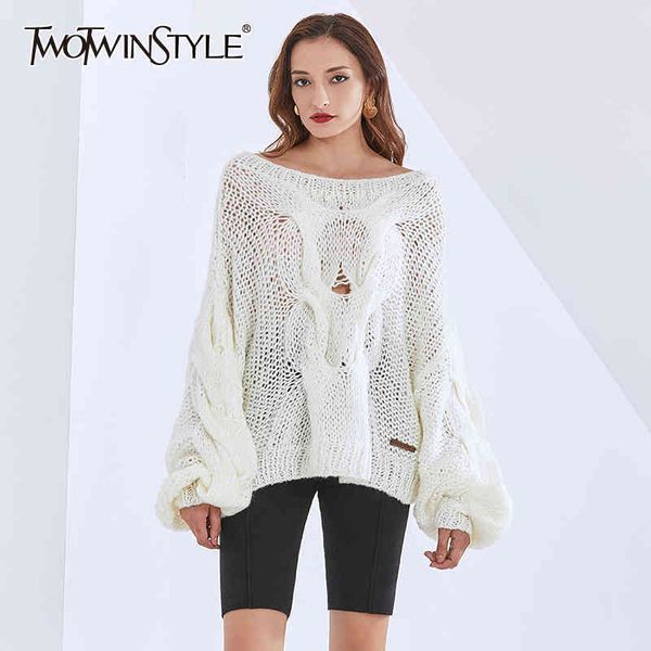 lantern long sleeve woemn's knitted sweater o neck oversized for female pullover casual fashion autumn 210524, White;black
lantern long sleeve woemn's knitted sweater o neck oversized for female pullover casual fashion autumn 210524, White;black