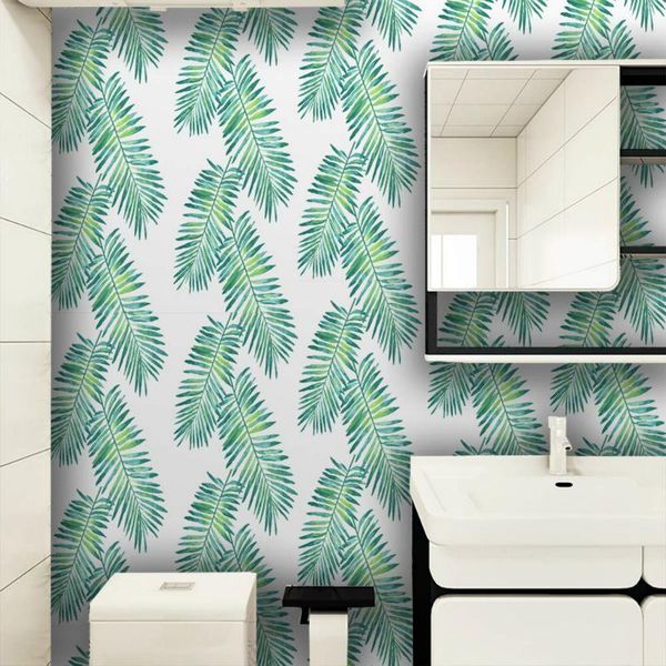 wallpapers tropical palm peel and stick wallpaper waterproof removable green white self adhesive wallcoverings for living room decor
wallpapers tropical palm peel and stick wallpaper waterproof removable green white self adhesive wallcoverings for living room decor