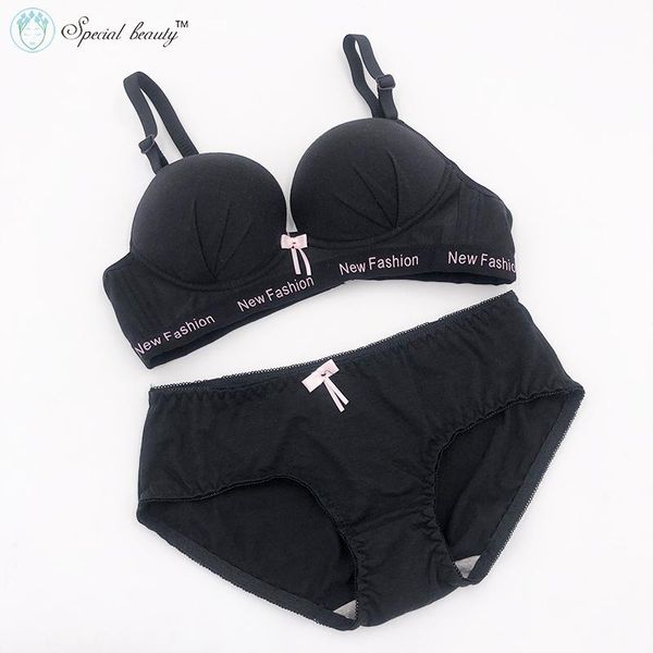 bras sets black pure cotton letter edge decoration sports soft super comfort push up breathe y wire bra set, Red;black
bras sets black pure cotton letter edge decoration sports soft super comfort push up breathe y wire bra set, Red;black