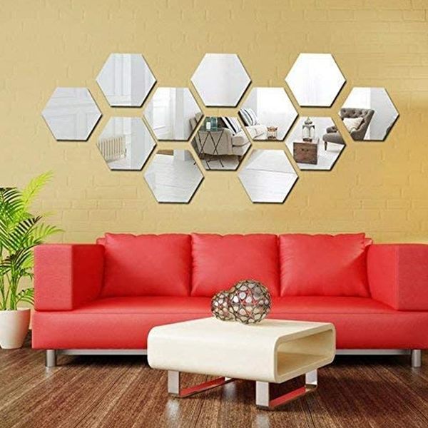 wall stickers 24 pcs 3d acrylic hexagon mirror sticker decor stick no modern decal for home living room bedroom silver
wall stickers 24 pcs 3d acrylic hexagon mirror sticker decor stick no modern decal for home living room bedroom silver
