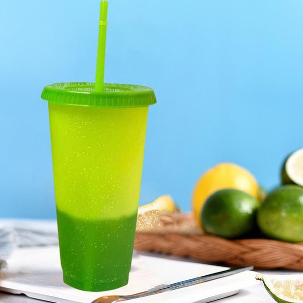 mugs 710ml 5pcs straw cup with lid reusable cups colorful solid color changing plastic tumbler magical juice coffee mug dining gaget
mugs 710ml 5pcs straw cup with lid reusable cups colorful solid color changing plastic tumbler magical juice coffee mug dining gaget