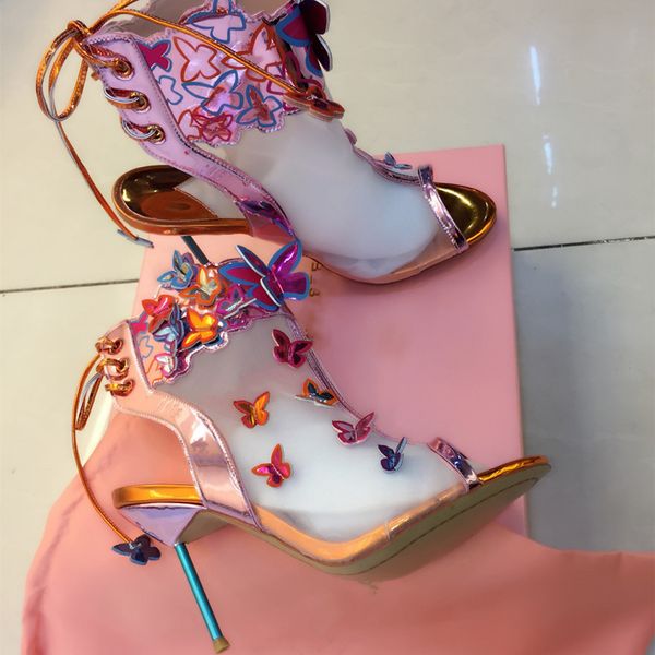 2021 designer fashion high heel dress women's shoes butterfly gauze design it's waiting for you, Black
2021 designer fashion high heel dress women's shoes butterfly gauze design it's waiting for you, Black