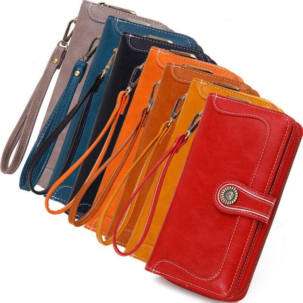 wallets fashion women lady soft leather wallet long clutch phone card cash holder coin purse xmas gift, Red;black
wallets fashion women lady soft leather wallet long clutch phone card cash holder coin purse xmas gift, Red;black