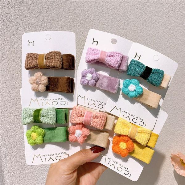 hair accessories sweet girl cute bow flannel hairpin headdress autumn and winter korean fashion children's colorful wool flower duckbil, Slivery;white
hair accessories sweet girl cute bow flannel hairpin headdress autumn and winter korean fashion children's colorful wool flower duckbil, Slivery;white