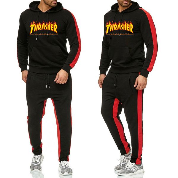 tracksuit Men's hooded hoodie hoodies'letter print calls "Long-sleeve, velour hoodies with sports pants spring/fall/winter", Gray
tracksuit Men's hooded hoodie hoodies'letter print calls "Long-sleeve, velour hoodies with sports pants spring/fall/winter", Gray