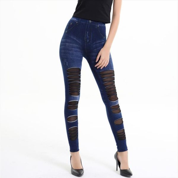 slim faux denim jeans womens leggings mesh printing casual jeggings leggins, Black
slim faux denim jeans womens leggings mesh printing casual jeggings leggins, Black