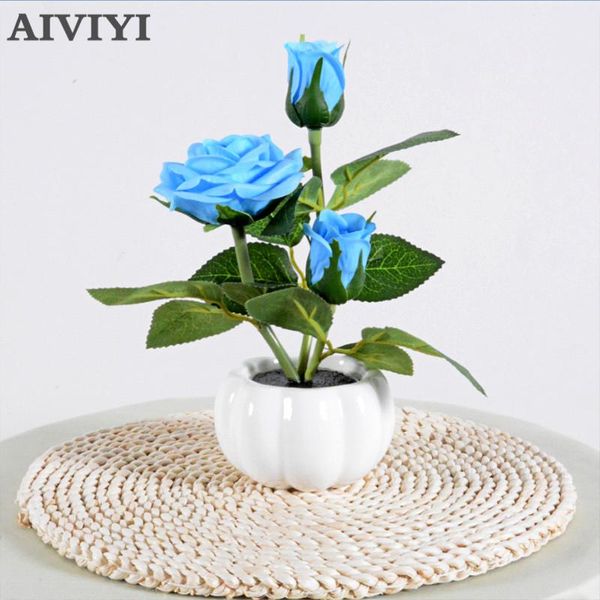 decorative flowers & wreaths led luminous blue rose bonsai wedding party home decoration artificial flower christmas lantern
decorative flowers & wreaths led luminous blue rose bonsai wedding party home decoration artificial flower christmas lantern