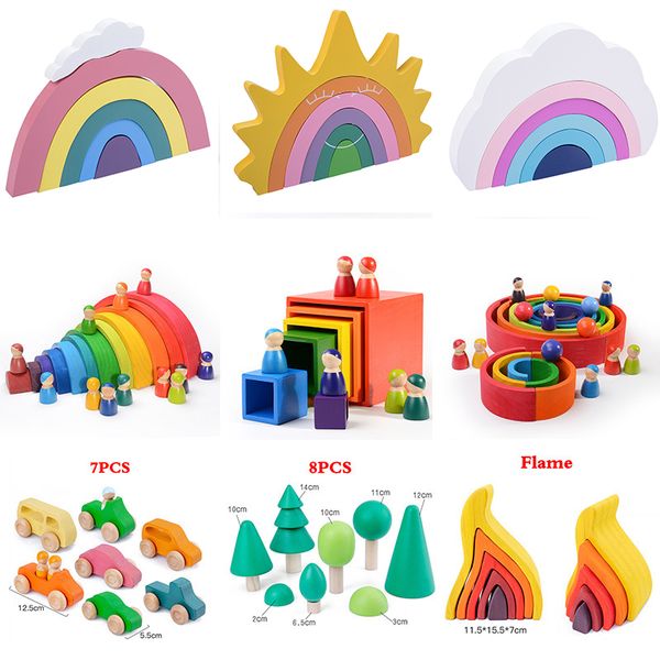 large size rainbow stacking montessori learning educational baby toys creative rainbow wooden building blocks kid gift
large size rainbow stacking montessori learning educational baby toys creative rainbow wooden building blocks kid gift