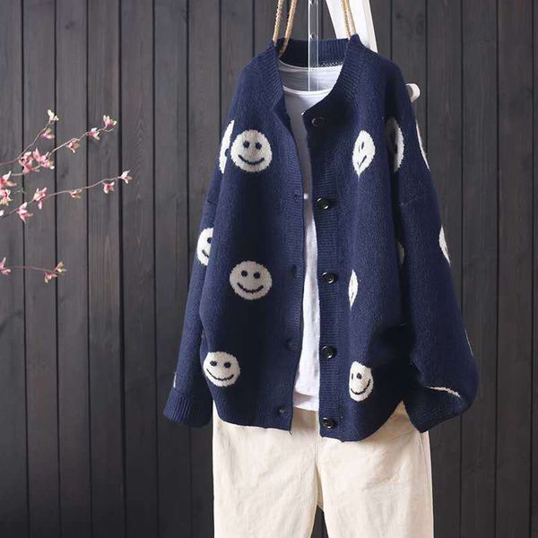women's sweaters spring and autumn korean sweater women's jacket loose cardigan round neck long-sleeved knit lztp, White;black
women's sweaters spring and autumn korean sweater women's jacket loose cardigan round neck long-sleeved knit lztp, White;black