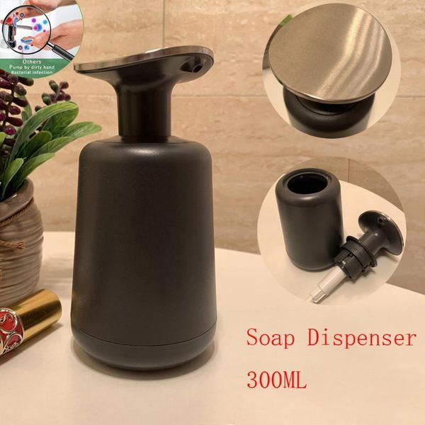 liquid soap dispenser 300ml bottle bathroom shampoo body wash pratical press type lotion hand sanitizer black
liquid soap dispenser 300ml bottle bathroom shampoo body wash pratical press type lotion hand sanitizer black