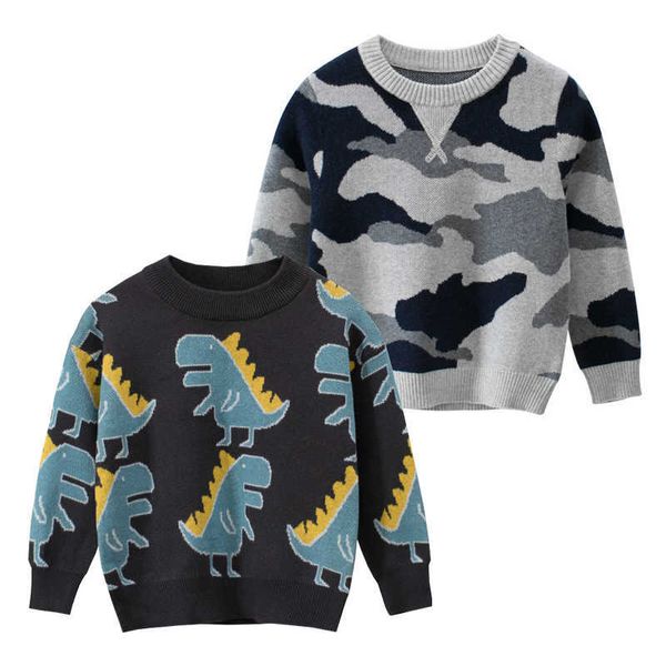 camou winter sweater for boys cute dinosaur toddler pullover warm children's knitted wear kids clothes y1024, Blue
camou winter sweater for boys cute dinosaur toddler pullover warm children's knitted wear kids clothes y1024, Blue