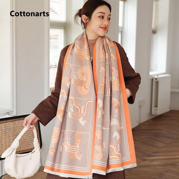 scarves luxury horse carriage chain scarf for women winter warm cashmere shawls pashmina female thick blanket christmas ponchos, Blue;gray
scarves luxury horse carriage chain scarf for women winter warm cashmere shawls pashmina female thick blanket christmas ponchos, Blue;gray