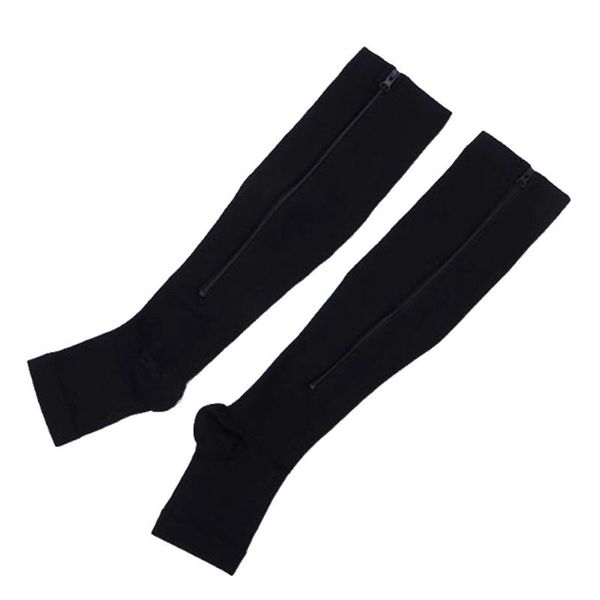 sports socks 1 pair varicose veins treatment compression zipper women's slim shapper fat burn massage, Black
sports socks 1 pair varicose veins treatment compression zipper women's slim shapper fat burn massage, Black